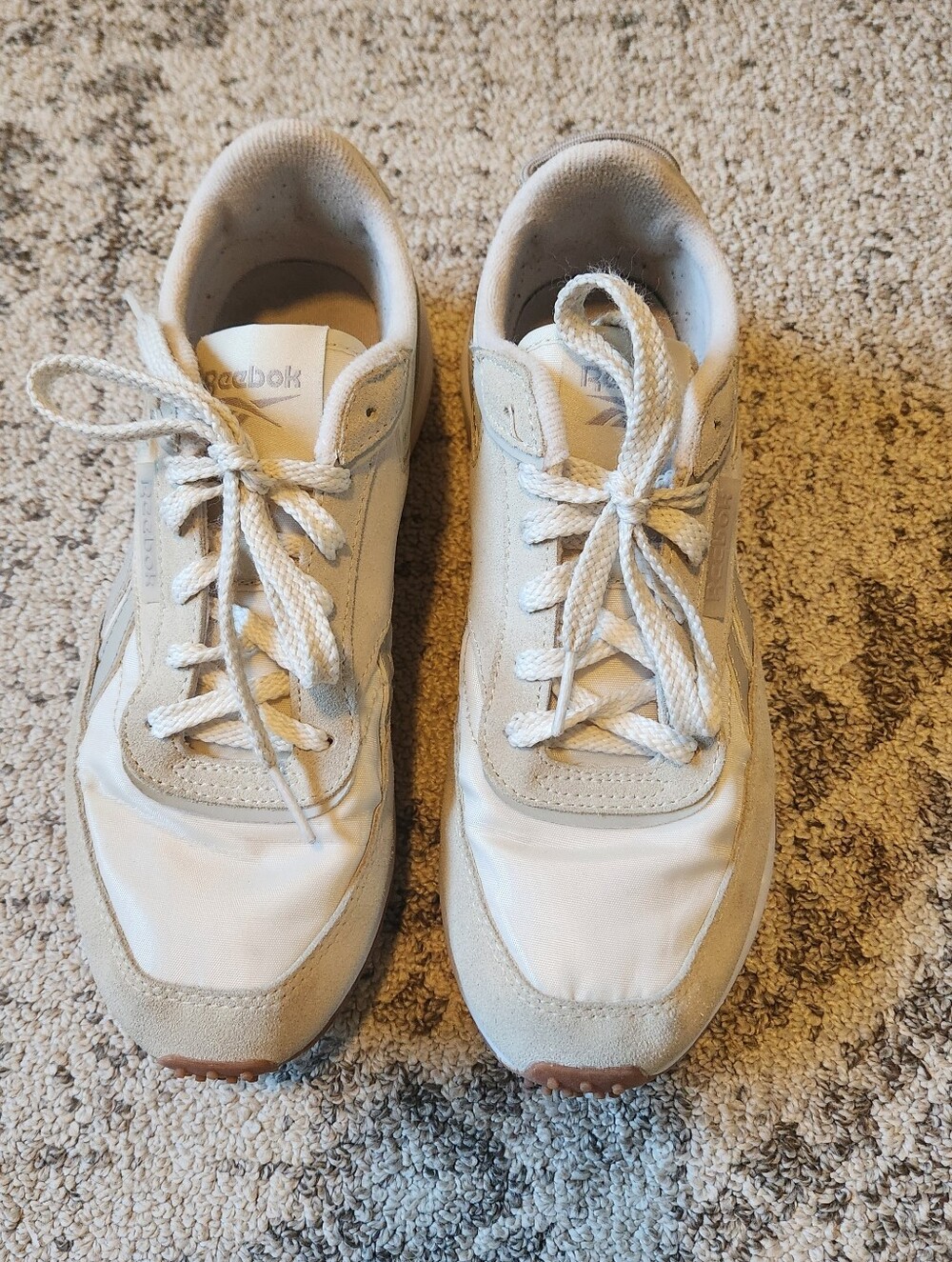 Reebok Off-White/Tan Classic Legacy Shoes